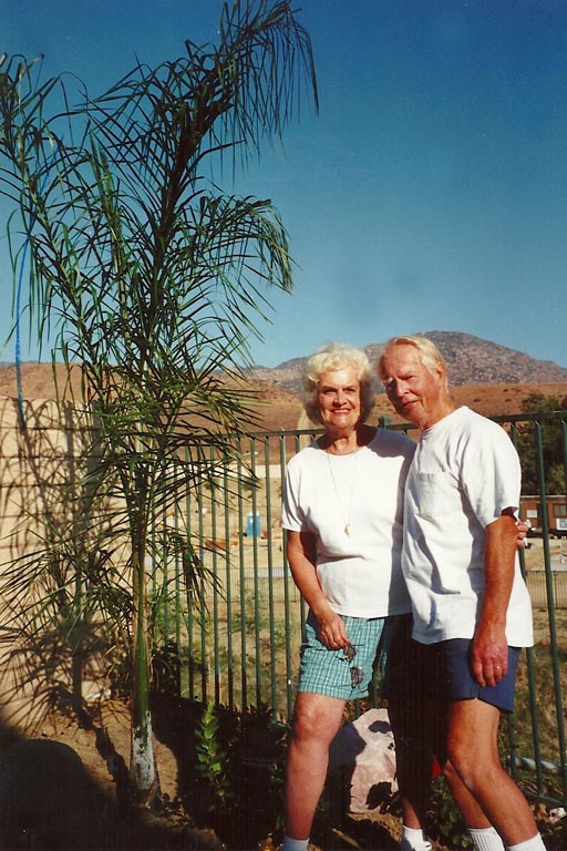 200 018 Mom & Dad - Backyard Simi Valley