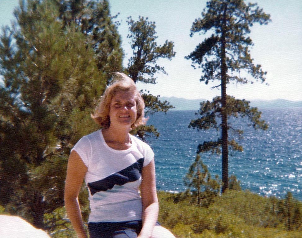 600 003 Mom at some Lake, maybe Tahoe