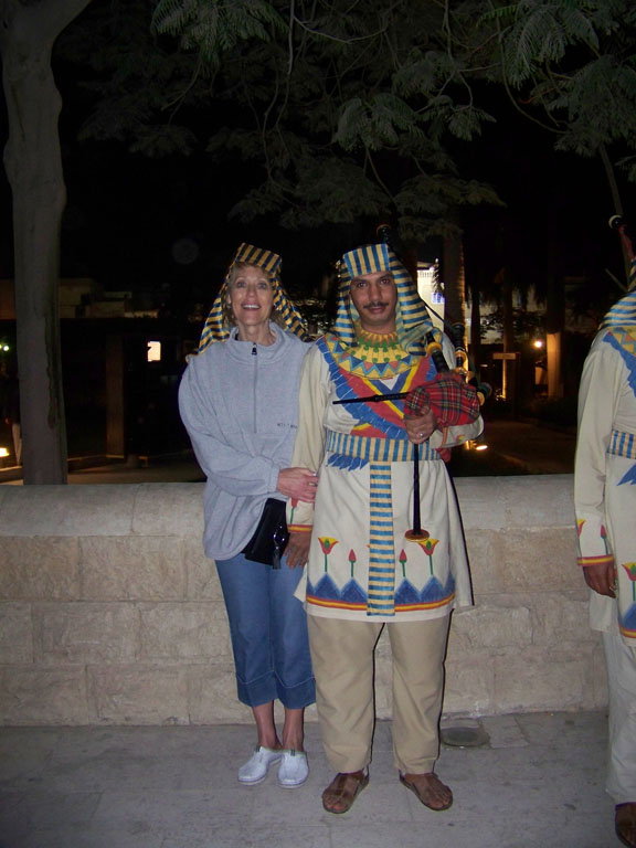 Friends & Family - 0029 Egypt - Pyramids At Night - 100_3091