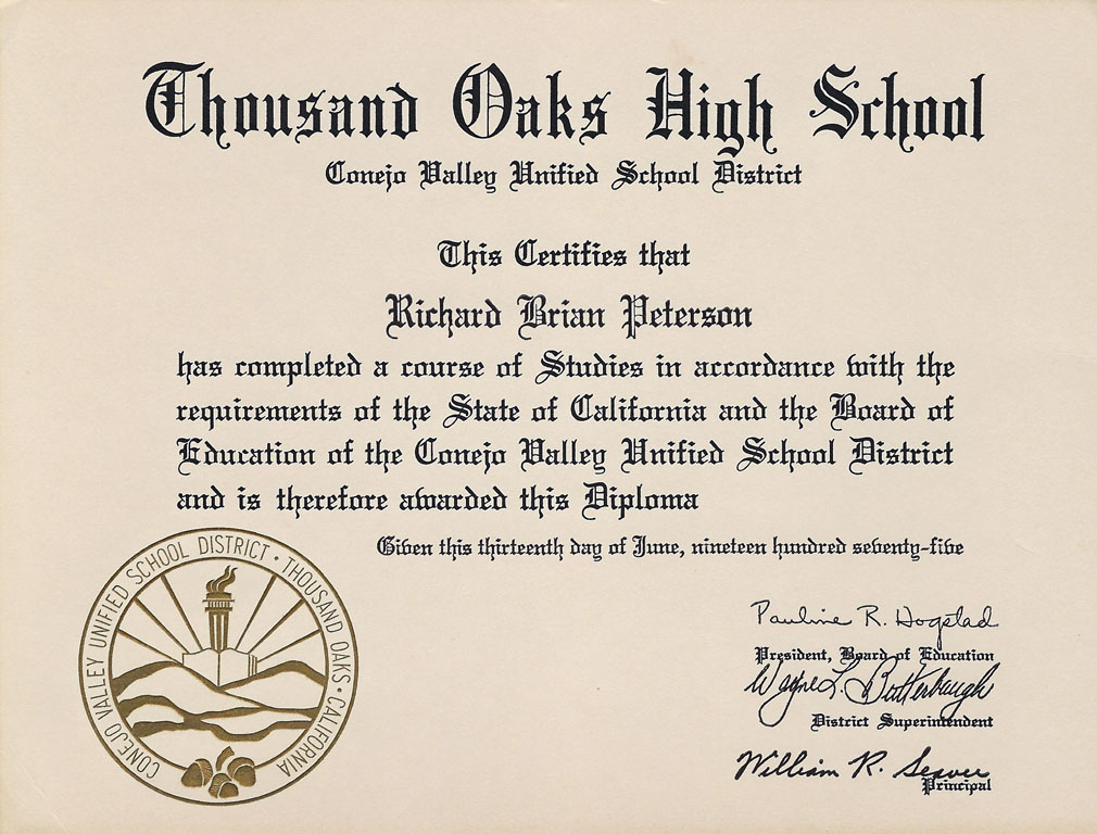 179 - TOHS Diploma