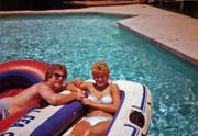 207 - Rick & Robin in Thousand Oaks pool