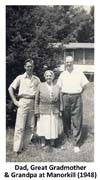 216 - Three generations at Manorkill (1948)