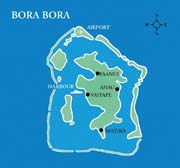 207 - Bora Bora Map