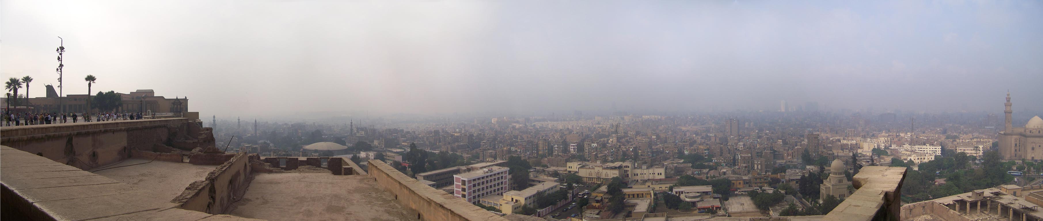 1911 - Egypt - The Citadel (Cairo) - Panarama