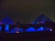 0202- Egypt - Pyramids At Night - 100_3028