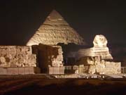 0209 - Egypt - Pyramids At Night - 100_3088