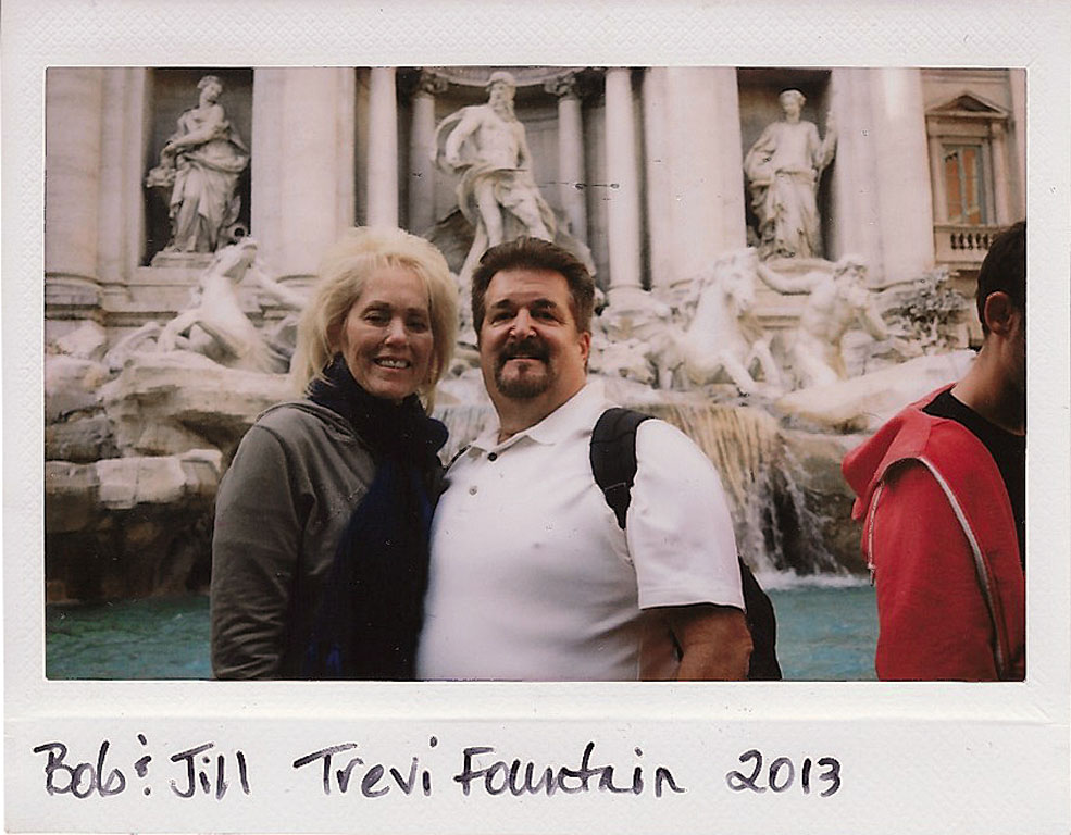 27-Trevi Fountain Bob & Jill